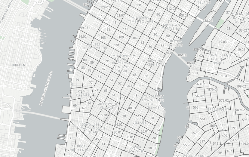 Manhattan Map